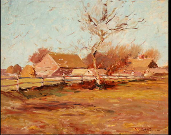 “John Dickerson Farm, Looking West,1901” by William J. Whittemore