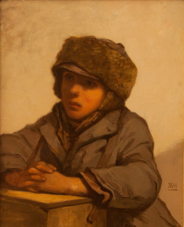 "The Boot Black" by William Morris Hunt