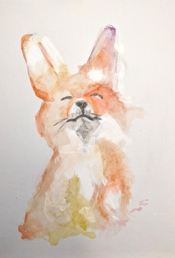 Fox by Maria Kelebeev