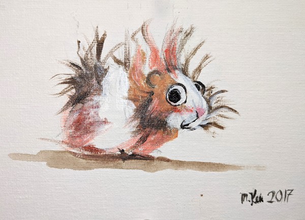 Hamster by Maria Kelebeev