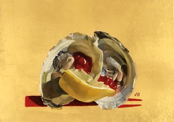 Oyster Duo with Lemon and Pik by Joan Brady