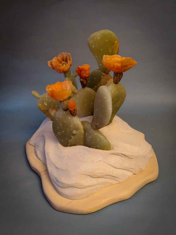Prickly Pear Patch by Kathryn Vinson
