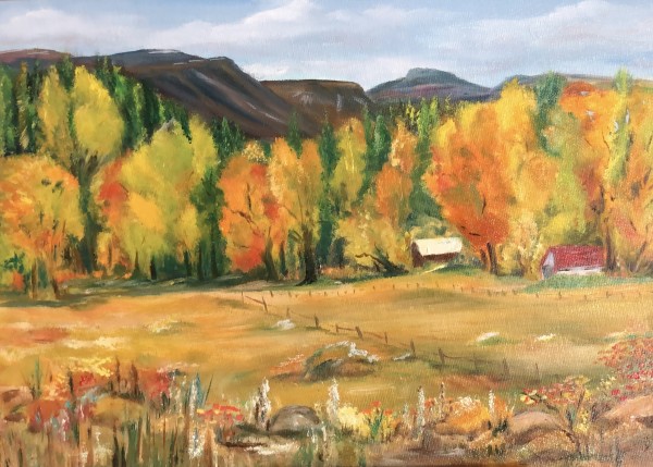 Colorado Fall Day by Linda Bridges