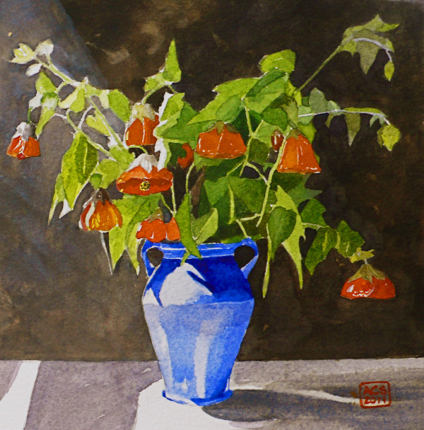 Vine Maple Flowers in a Kathy Kearns Vase