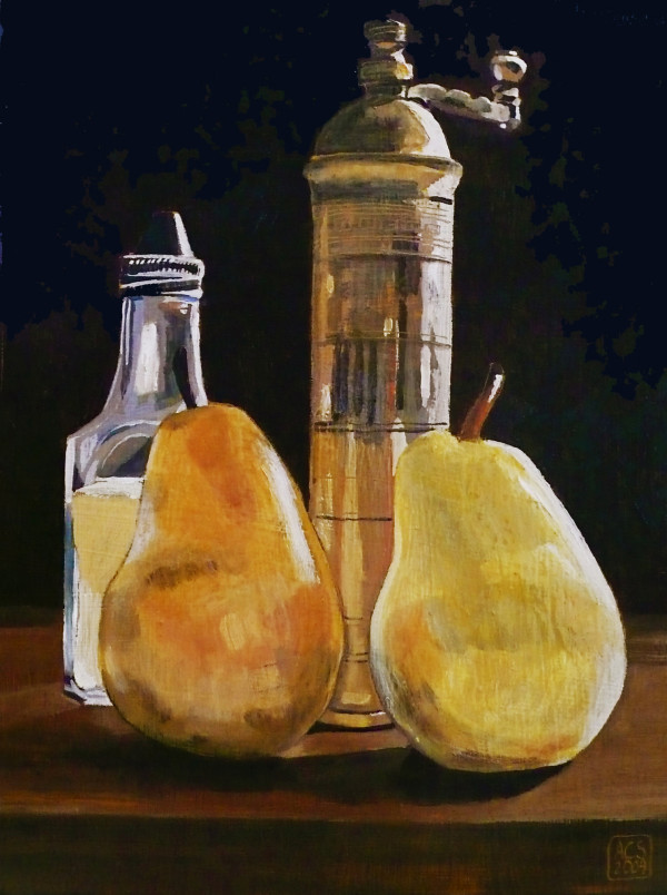 Pears and Pepper Grinder