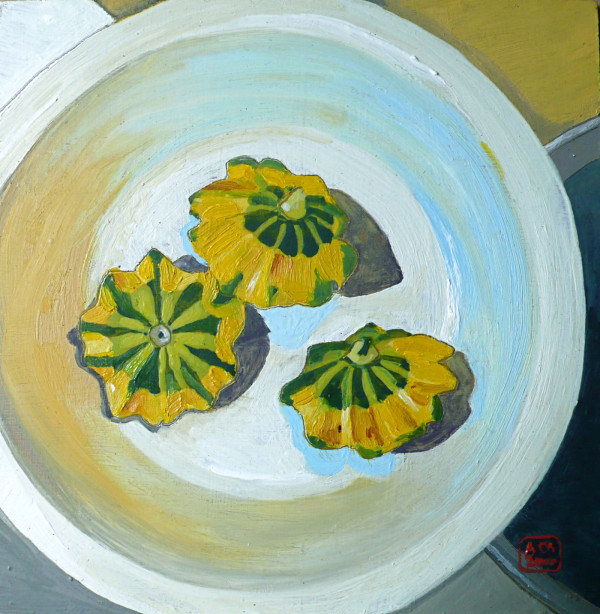 'Flying Saucer' Summer Squash