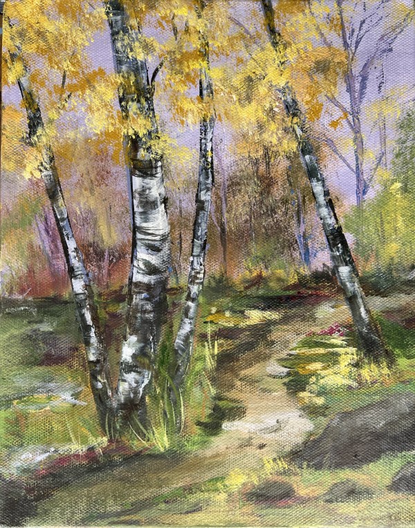 Walk Amongst the Birch by Deborah Setser