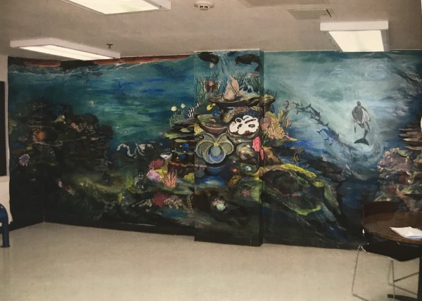 The Calm Within the Storm, Mural by Deborah Setser