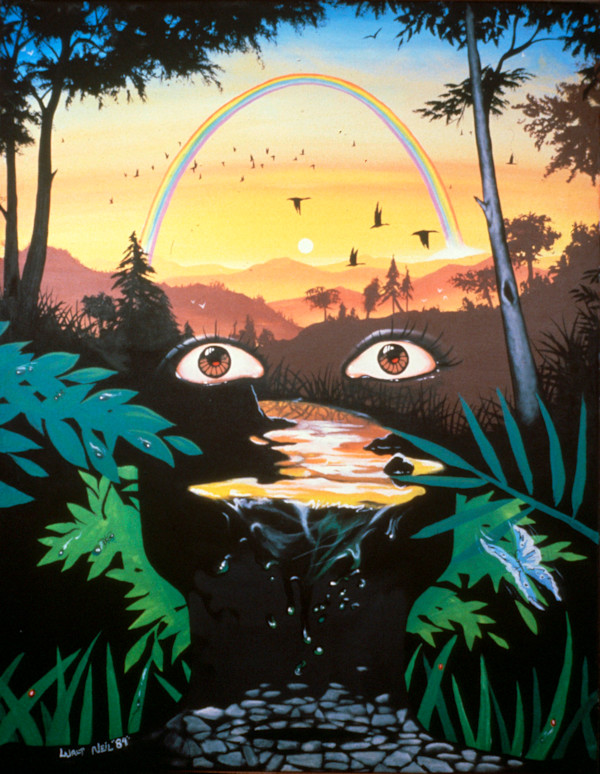 DABO Surreal Rainbow Sunrise by Walt "Wali" Neil, Image 1.