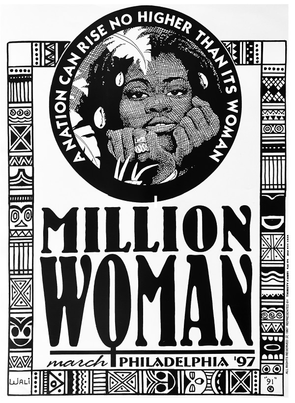 Million Woman March - Poster by Walt Wali Neil