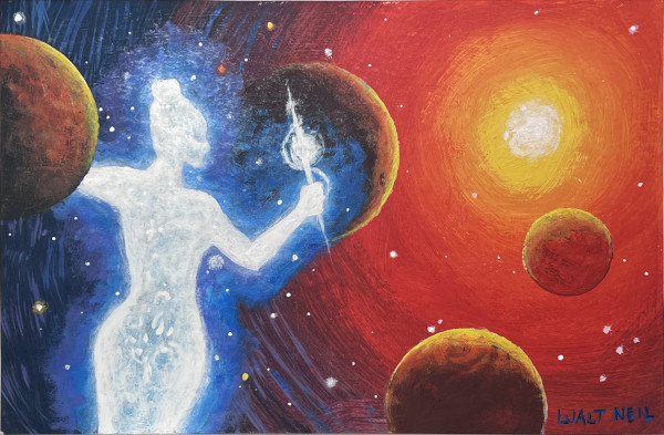 Cosmic Divine Feminine by Walt Wali Neil
