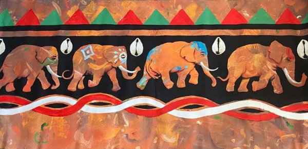 Elephant Walk by Walt Wali Neil
