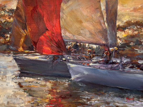 Friday Night Race by Carolyn Majewski