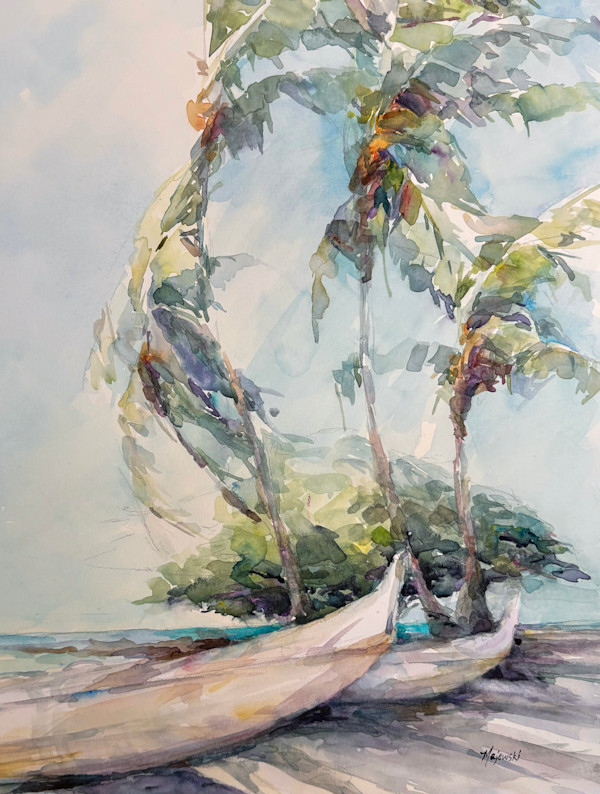 Duke Kahanamoku Beach by Carolyn Majewski