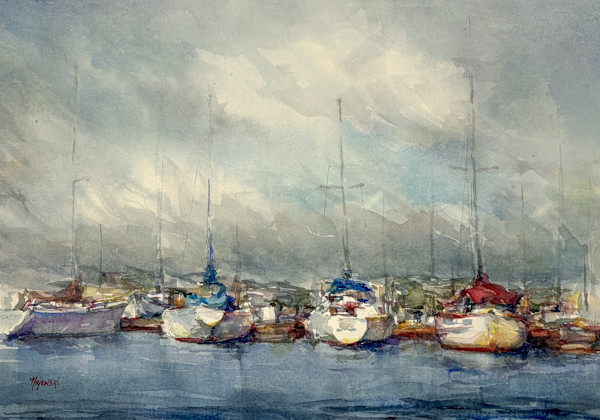 Rainbow Marina by Carolyn Majewski