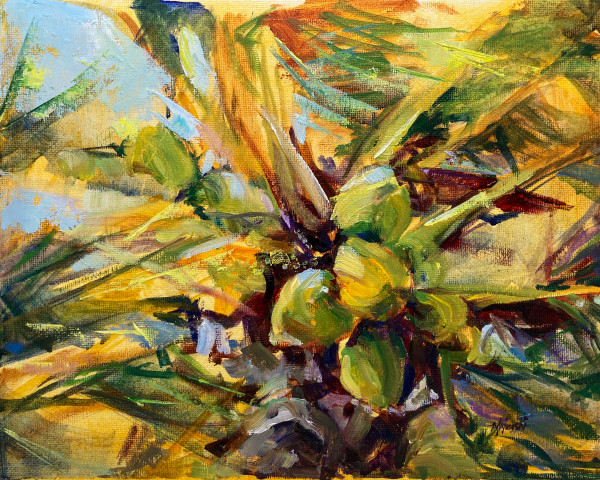 Coconut Palms #1 by Carolyn Majewski