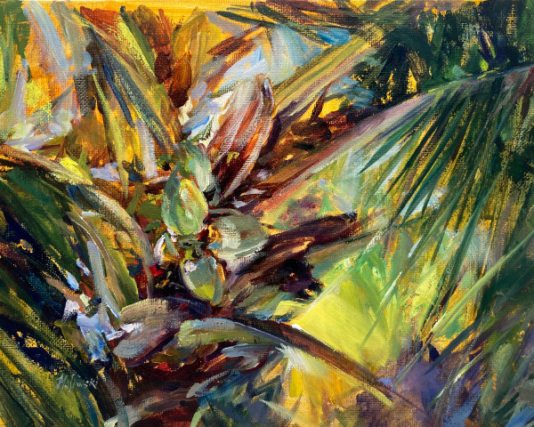 Coconut Palms #2 by Carolyn Majewski