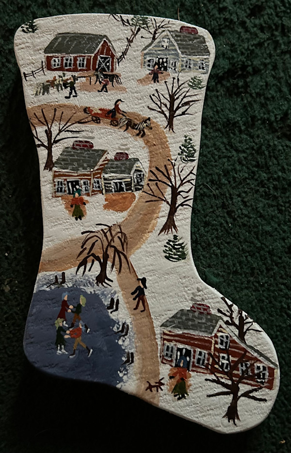 The Weather Is All Set For Skating by Lee Gray