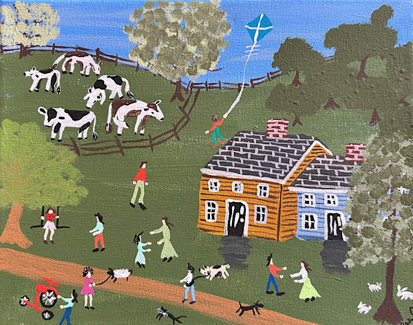 The Pig Is On It’s Way To Market by Lee Gray