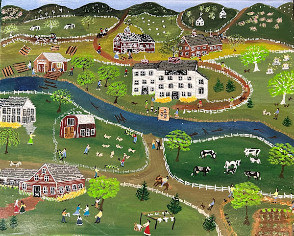 The Logs Are Going Down The River by Lee Gray