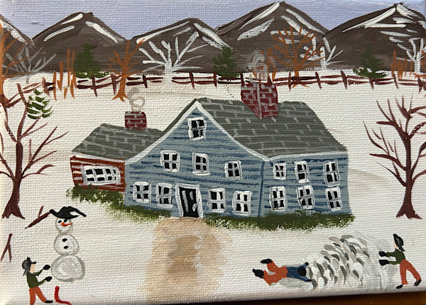 The Mountains and All The Snow by Lee Gray