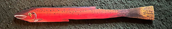 Cut Throat Wooden Fish #1 by Lee Gray, Image 1.