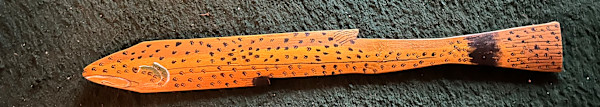 Brown Trout - Wooden Fish by Lee Gray