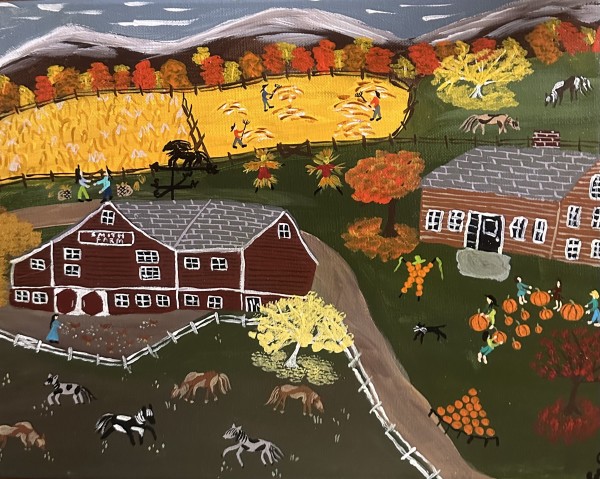 The Big Red Barn by Lee Gray