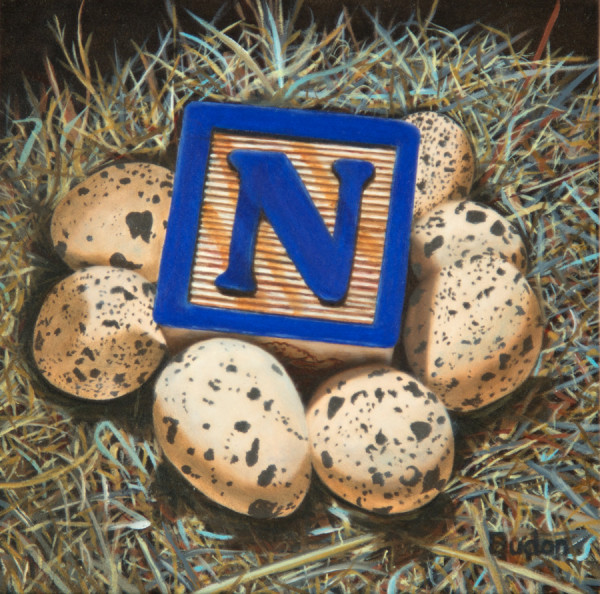 N is for Nest by karen@karenbudan.com