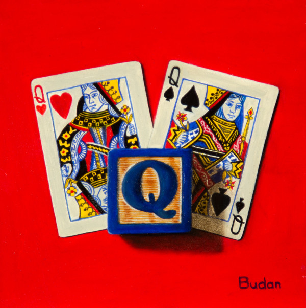 Q is for Queen by karen@karenbudan.com