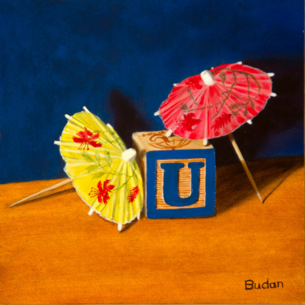 U is for Umbrella by karen@karenbudan.com