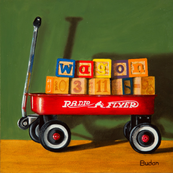 W is for Wagon by karen@karenbudan.com