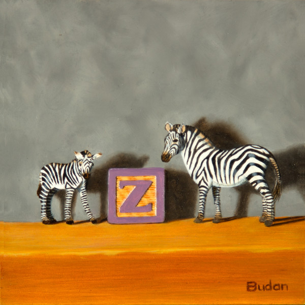 Z is for Zebra by karen@karenbudan.com