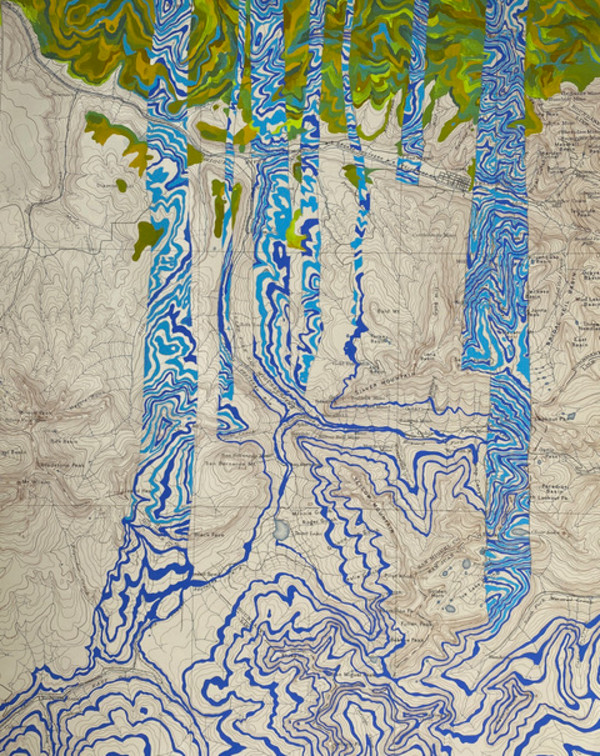Rivers Feed the Trees #487 by Meredith Nemirov