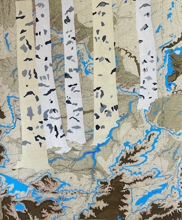 ASPEN MAP FOR UTAH by Meredith Nemirov