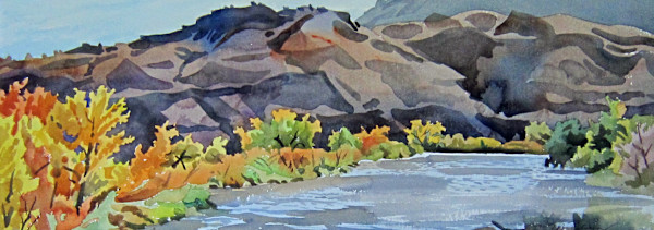 Autumn Along the Gunnison by Meredith Nemirov
