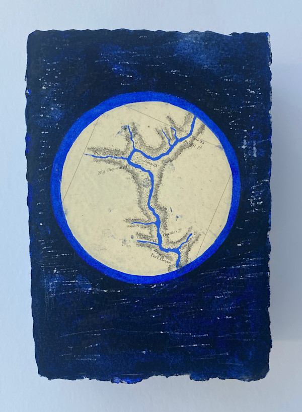 River/Moon - Big Cheyenne by Meredith Nemirov