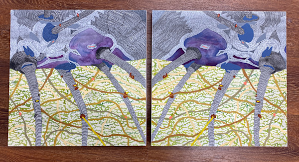 Blowdown Diptych