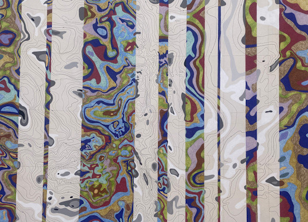 Gravity Map Two by Meredith Nemirov