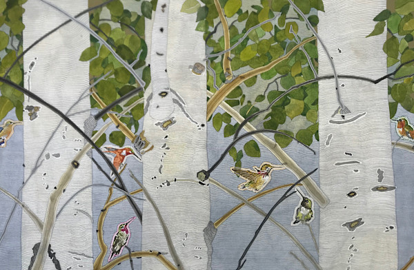 Hummingbird Trees by Meredith Nemirov