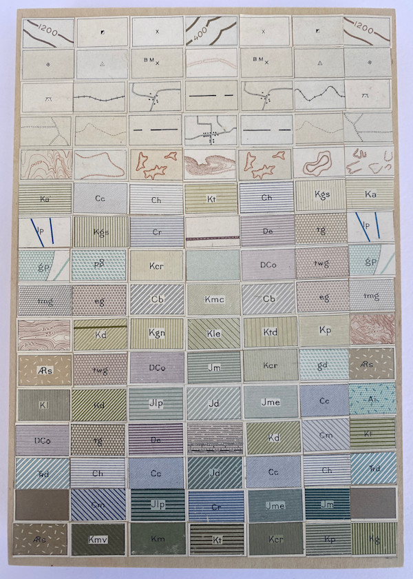 Legend Four/Cretaceous with Relief by Meredith Nemirov