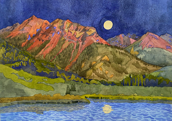 Red Mountain Moon by Meredith Nemirov
