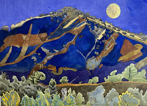 Ridgway Hill Nocturne by Meredith Nemirov