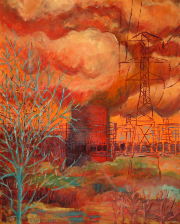 Loire Valley Nuclear Power Plant at Wealthy Street by Elaine Dalcher