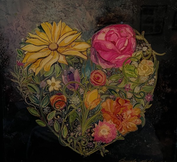 Blooming Heart by Brenda McDougall