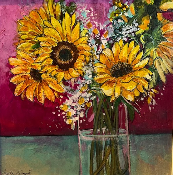 Sunflowers for a Sunny Day by Brenda McDougall