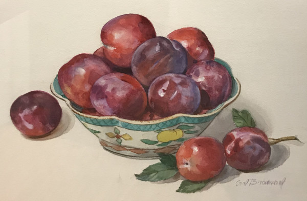Plums by Broemel Carl