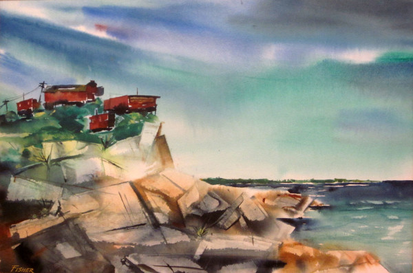 Atlantic View by William R Fisher