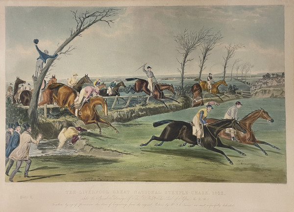 The Liverpool Great National Steeple Chase Plate 2 by John Harris