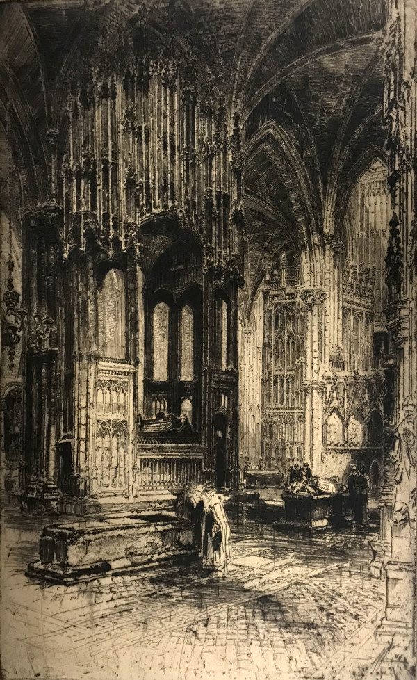 Winchester Cathedral by Fitton Hedley